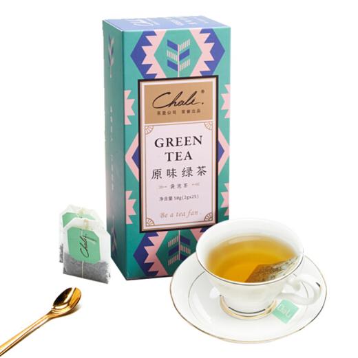 CHALI茶里 | 原味绿茶袋泡茶包，优质原叶切碎 2g*25袋 热销 商品图5