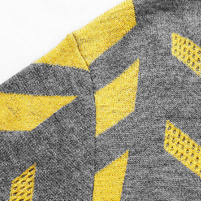 【针织衫男】C潮牌秋冬新款渐变提花针织衫韩版青年圆领修身毛衣羊毛衫男M125 商品图1