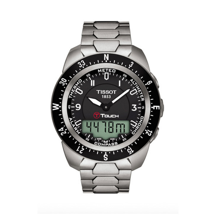 天梭腾智系列钛合金多功能男士腕表t0134204405700