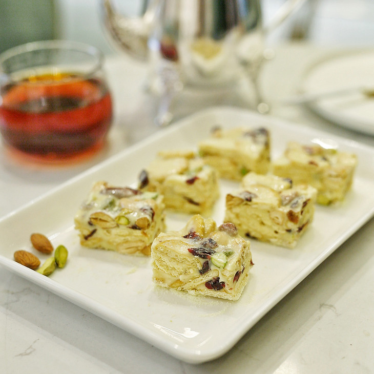 雪花饼 纯手工低糖无添加 一盒18个78元一盒 Maymaycake美日微甜