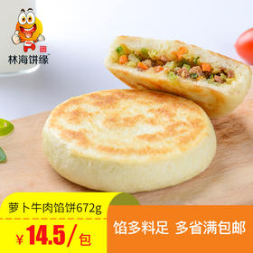 萝卜牛肉馅饼672g8只（林海饼缘）