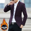 【服饰鞋包】秋季男士休闲西服韩版修身小西装外套男便西潮加绒单西男上衣 商品缩略图1