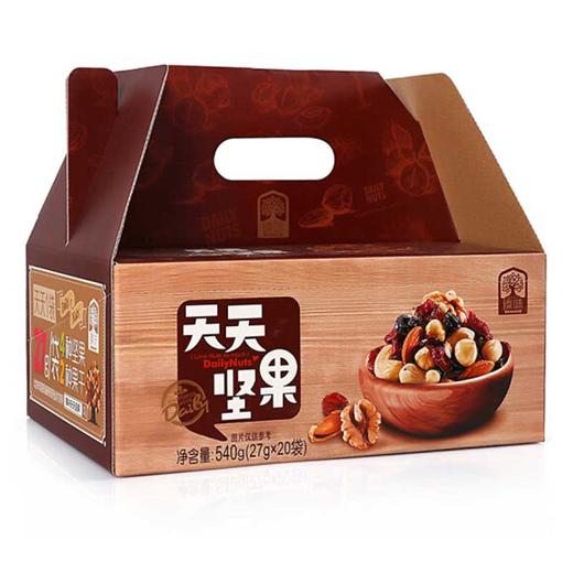 天天坚果礼盒 每日坚果炒货 休闲零食 混合坚果 礼盒成人款540g/盒 商品图3