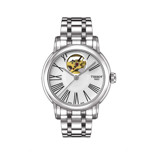 天梭_心媛系列 镂空机芯 女士自动机械腕表 t050.207.11.033.00