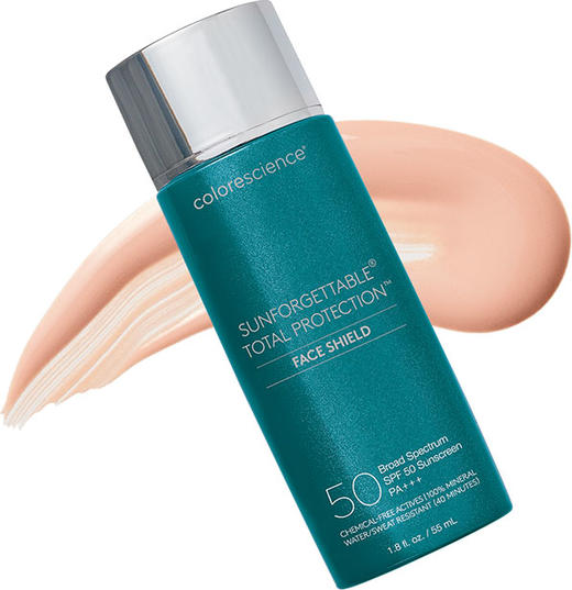 美国医妆Colorescience Total Protection face shield CS全效保护矿物防晒乳液SPF50 商品图9