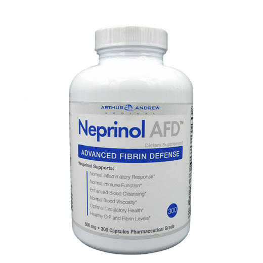 美国极酶Arthur Andrew AFD Neprinol 300粒100%原装进口 净血溶栓调压护心 商品图0