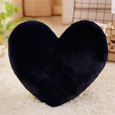 【家居软饰】爱心彩色心形抱枕 靠枕可爱午睡枕头毛绒玩具 商品图4