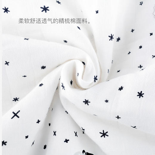 zolitt新生婴儿四层纱布防踢睡袋儿童宝宝纯棉保暖防踢被 秋冬款 商品图4