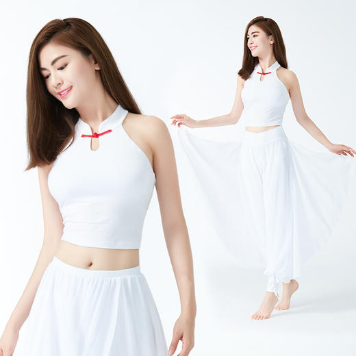 舞韵瑜伽服套装 女新款秋冬菩媞飘逸显瘦健身瑜伽表演出舞蹈服 商品图3