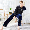 【服饰鞋包】秋冬男士睡衣 运动服休闲套装批发金丝绒情侣家居服 商品缩略图6