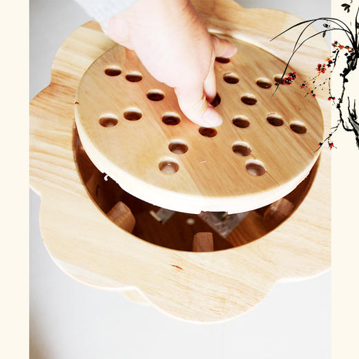 高档橡木 坐灸仪 可控温 操作简单  包邮 商品图1