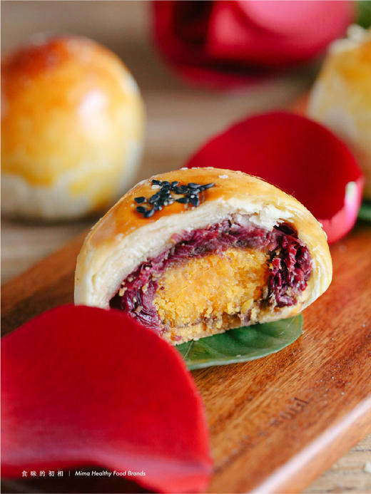 食味的初相原味玫瑰蛋黄酥层层起酥咸香甜而不腻50g6枚入丨产地直发