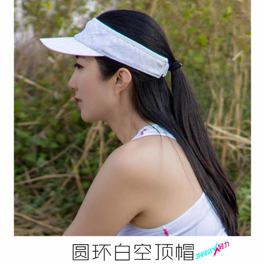 【功能级】JINNMIX轻力白色圆环轻量排汗空顶帽 商品图5