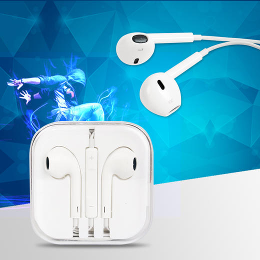 苹果安卓通用入耳式线控双耳机重低音入耳式线控智能通用手机耳机苹果安卓手机通用 商品图3