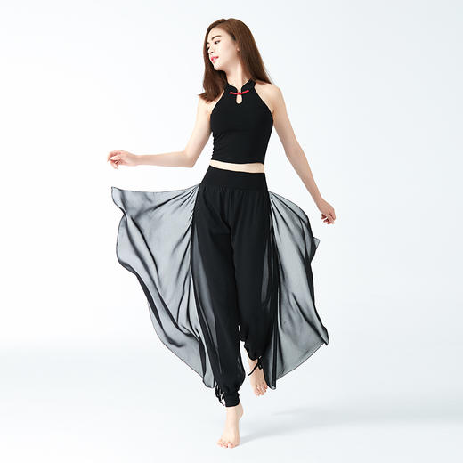 舞韵瑜伽服套装 女新款秋冬菩媞飘逸显瘦健身瑜伽表演出舞蹈服 商品图2