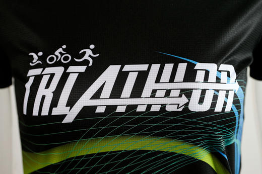 严素跑步TEE,铁人三不,男/女款 特价不退换,轻量 短袖T恤 速干快干 ,严素态度 商品图4