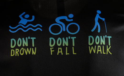 严素跑步TEE,铁人三不,男/女款 特价不退换,轻量 短袖T恤 速干快干 ,严素态度 商品图2