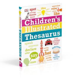【中商原版】DK儿童图解同义词词典 英文原版 Children's Illustrated Thesaurus 精装 插图字典 分类词词典 8-14岁