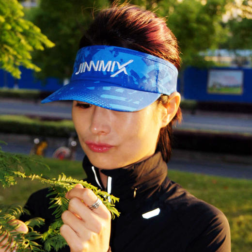 【功能级】JINNMIX轻力迷彩轻量跑步运动空顶帽三色 商品图1