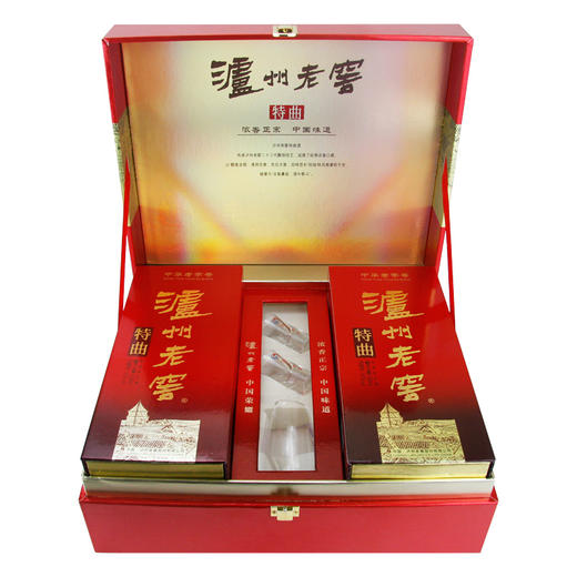 52度泸州老窖中华老字号特曲  500ml*2 礼盒装（第九代） 浓香型白酒    泸州老窖官方旗舰店 商品图3