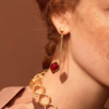 北京仓｜DEAN DAVIDSON-Morocco-天然樱桃石英 耳环［加拿大设计师］ 商品缩略图0