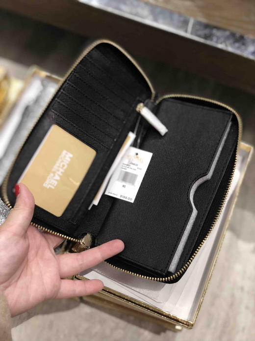 黑五！MK金装中号钱包手机包礼盒 商品图4