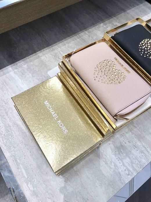 黑五！MK金装中号钱包手机包礼盒 商品图1
