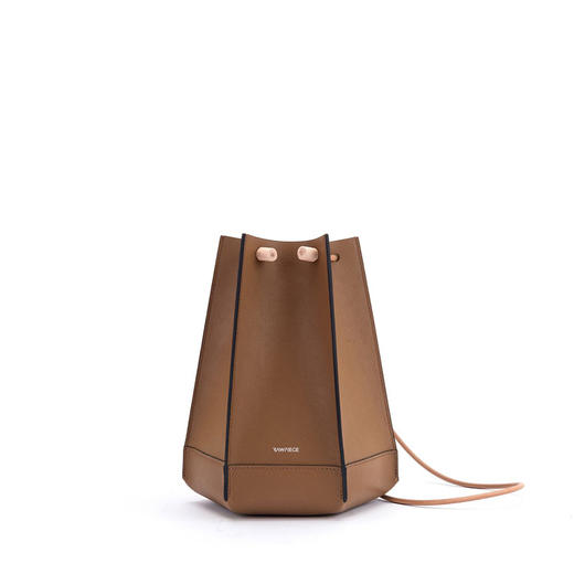 Rawpiece | RIB 迷你水桶式牛皮肩背包 商品图0