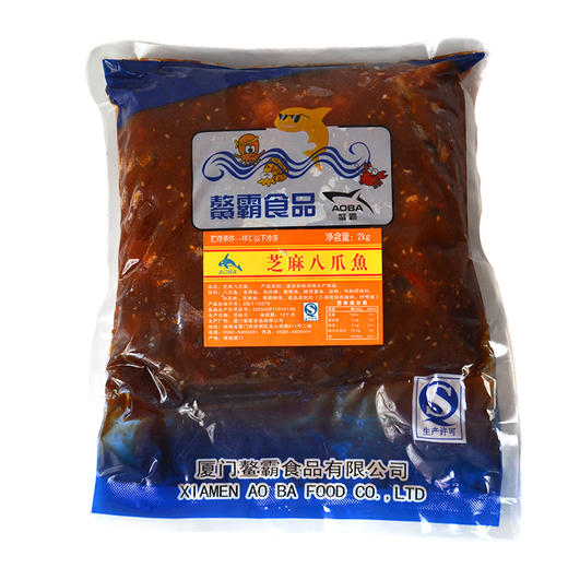 调理海鲜小食鰲霸即食中华沙律海草/芝麻八爪鱼  2kg 商品图2