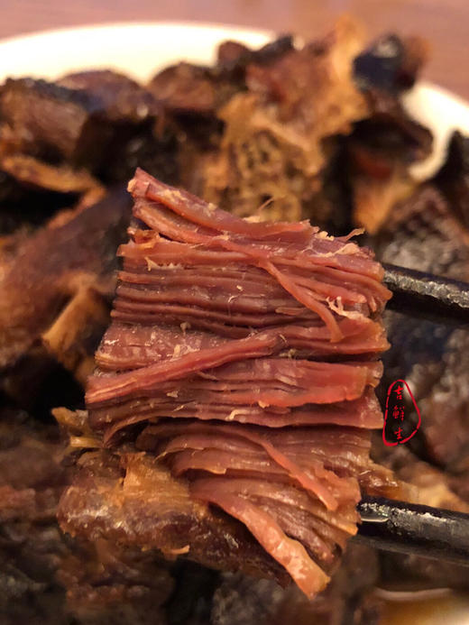 木头鸭子，二十多年老字号，养足三年，成年鸭养到7斤后宰杀，酱晒成3斤多净重 商品图2