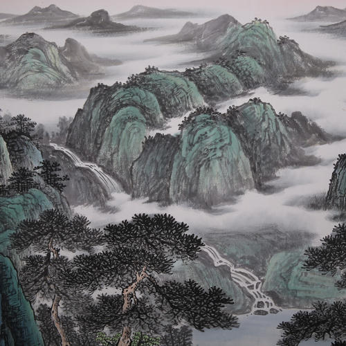 张惠文锦绣河山图画珍藏 货号124171
