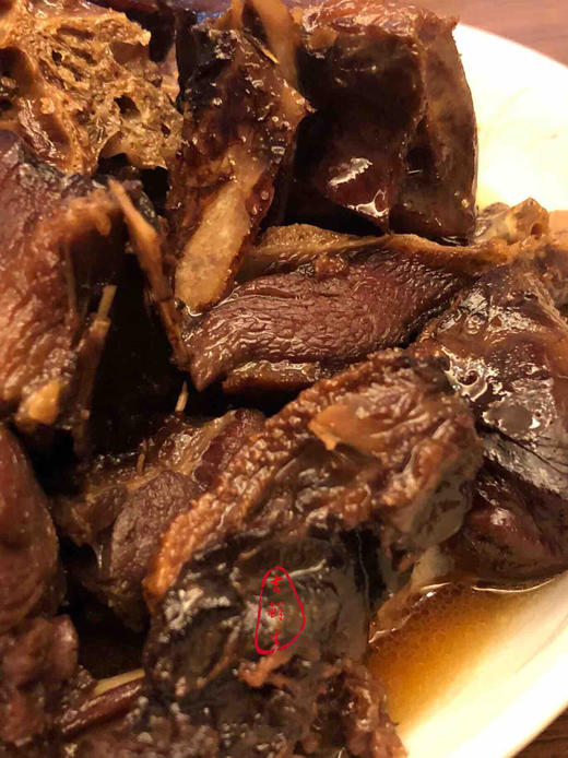 木头鸭子，二十多年老字号，养足三年，成年鸭养到7斤后宰杀，酱晒成3斤多净重 商品图6