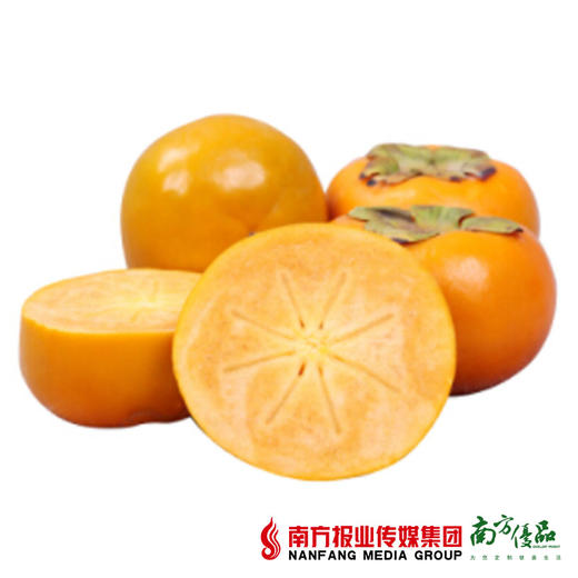 【脆甜可口】台湾甜柿  约180g/个  2个 商品图2