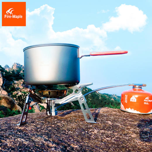 火枫 磐石 防风大气炉 分体式炉头 电子打火 商品图2