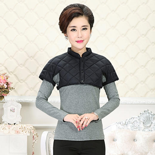 XOS15CZ 四季护肩棉马甲睡觉保暖夹棉 商品图5