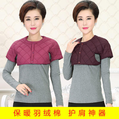 XOS15CZ 四季护肩棉马甲睡觉保暖夹棉