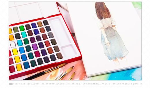 辉柏嘉24色固体水彩 商品图4