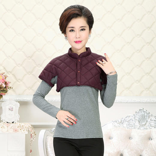 XOS15CZ 四季护肩棉马甲睡觉保暖夹棉 商品图4