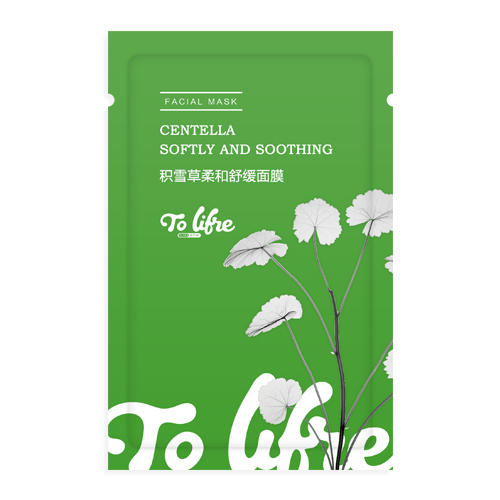 兔乐芙积雪草面膜 单片 商品图0