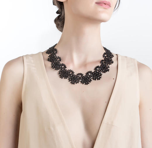 北京仓｜Lorina Balteanu-CLASSICA BLACK-项链［法国设计师］ 商品图0