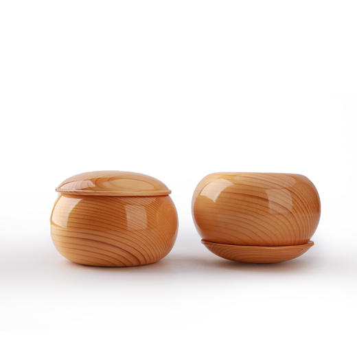 中号新榧云杉围棋罐 商品图3