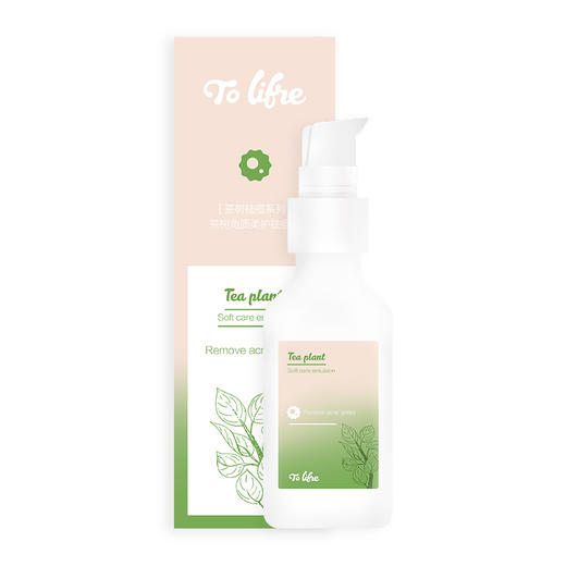 兔乐芙茶树角质柔护祛痘乳 清爽质地温和保湿乳液 商品图3