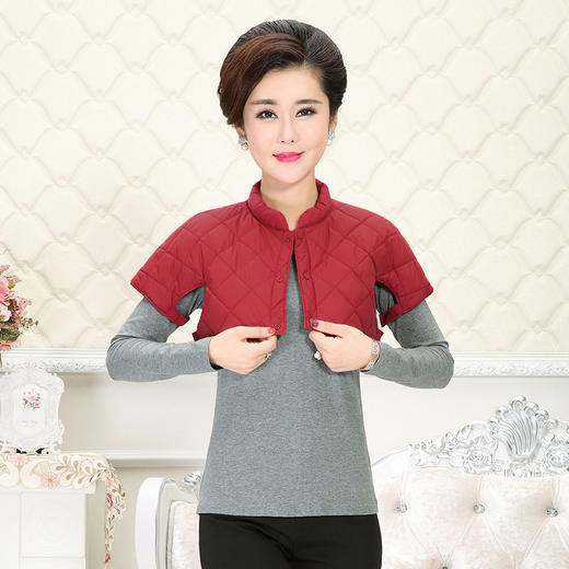 XOS15CZ 四季护肩棉马甲睡觉保暖夹棉 商品图6