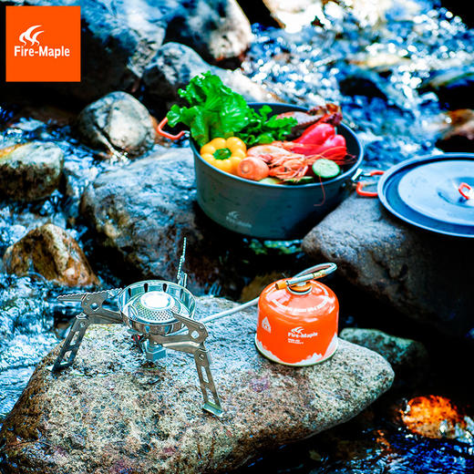 火枫 磐石 防风大气炉 分体式炉头 电子打火 商品图1