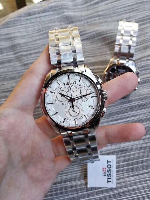 原单tissot 天梭 型号:t035库图系列