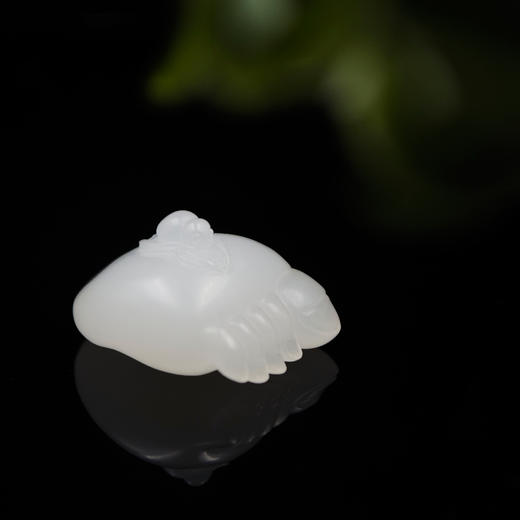 和田玉（羊脂玉）挂件---知己知足 商品图4