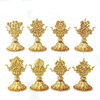 新款精品纯铜八吉祥摆件 小号一套8个黄铜  做工精美 商品缩略图2