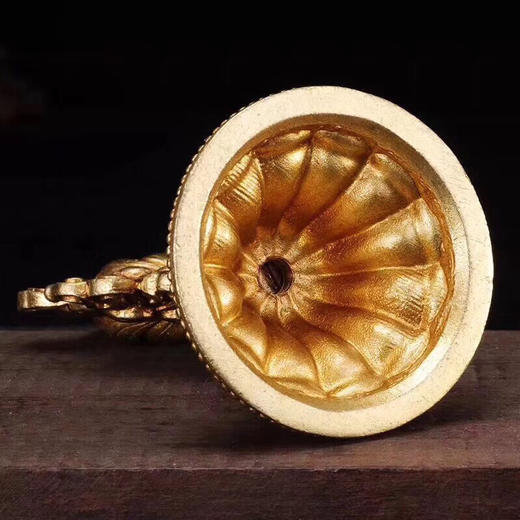 新款精品纯铜八吉祥摆件 小号一套8个黄铜  做工精美 商品图4