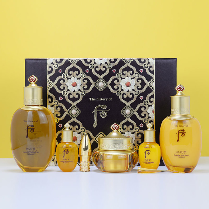 【大牌套盒专场】whoo后拱辰享套盒阴阳水乳霜3件套盒补水保湿滋润