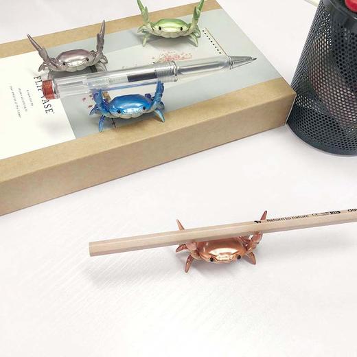 日本ahnitol小螃蟹笔架蓝牙音响猫咪盲盒笔架 商品图1
